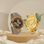 Boys/Men's Round Dial Wrist Watches Combo (Pack of 2)
